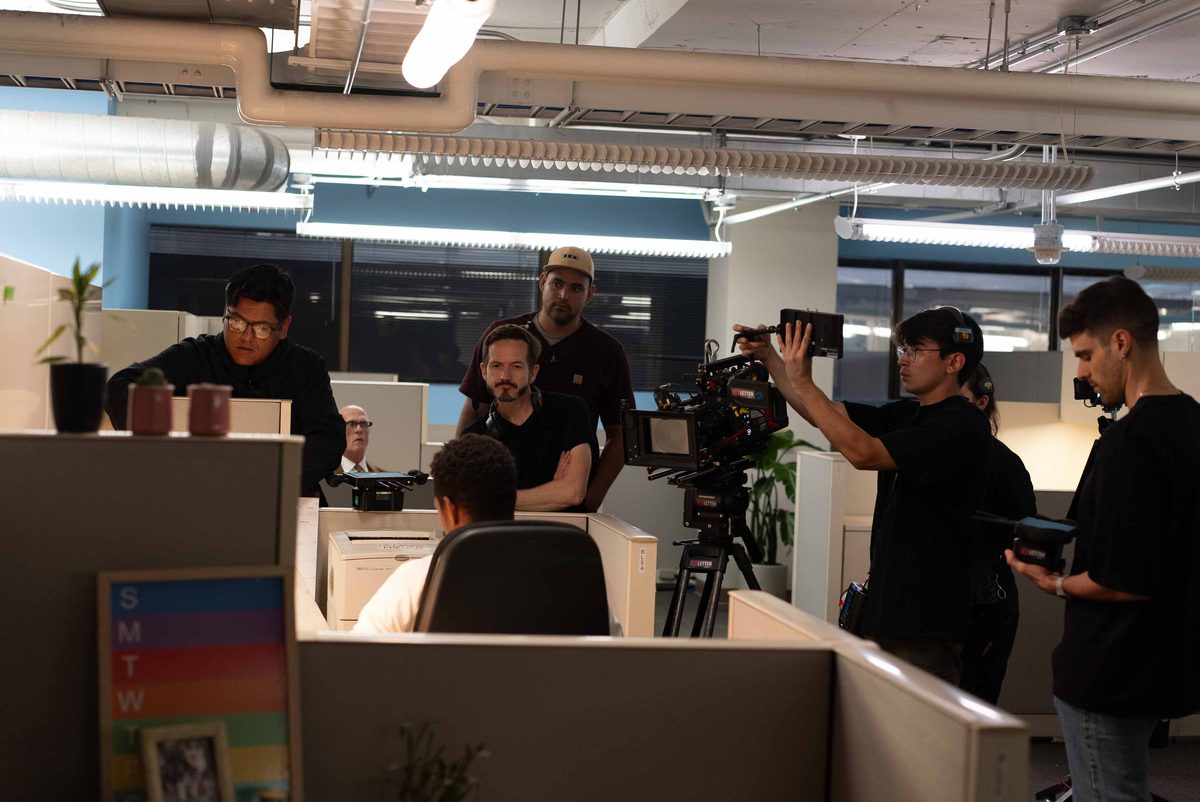On set - Storyforma production